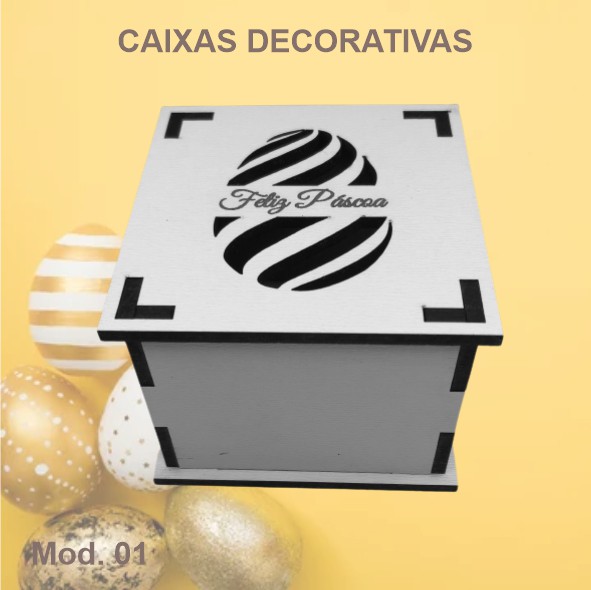 Mini Caixas Páscoa Mod.01
