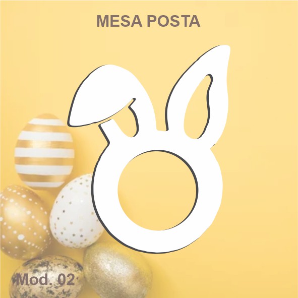 Porta Guardanapos Páscoa Mod.02