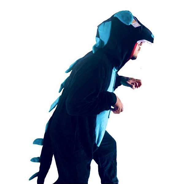 Pijama Macacão Infantil Menina Fantasia Dinossauro | Carrefour