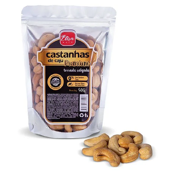 Castanha de Caju Premium SLW1 (Torrada e com Sal)