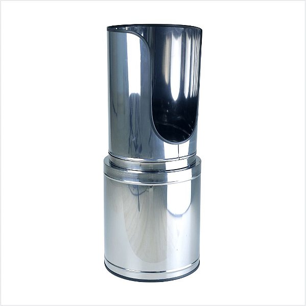SUPORTE DE SOLO TIPO TORRE EM INOX P4/P6