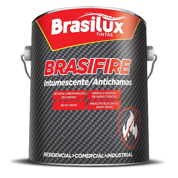 BRASIFIRE – VERNIZ INTUMESCENTE BASE ÁGUA - CLASSE IIA 3,6 L