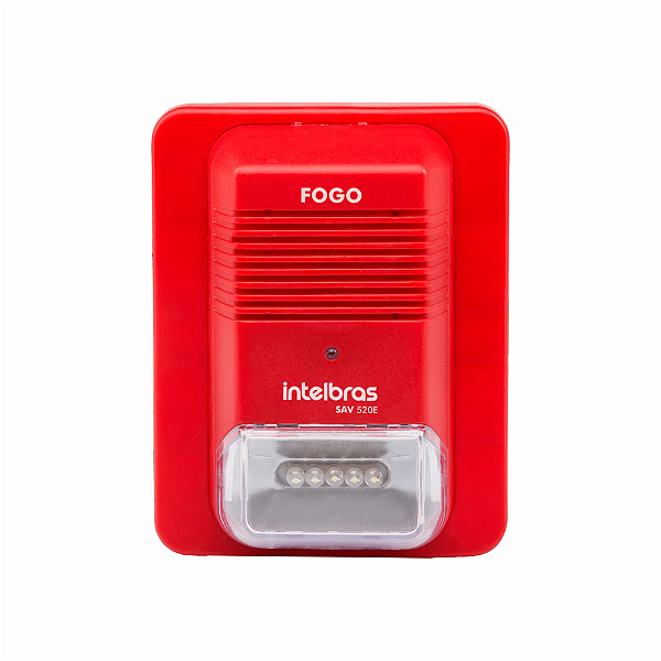 Sinalizador Audiovisual Endereçável Sav 520e