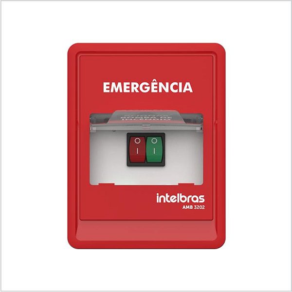 BOTOEIRA ACIONADOR DE BOMBA AMB 3202 INTELBRAS - SOMENTE PULSO