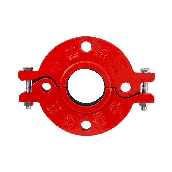 Flange ranhurado