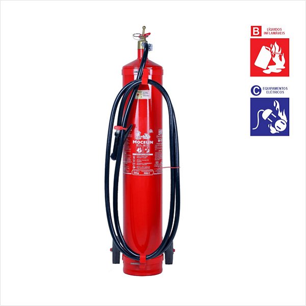 Extintor Industrial Pqs 20kg Bc (SOBRE RODAS) 40BC