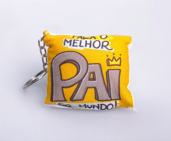 CHAVEIRO ALMOFADINHA PERSONALIZADO