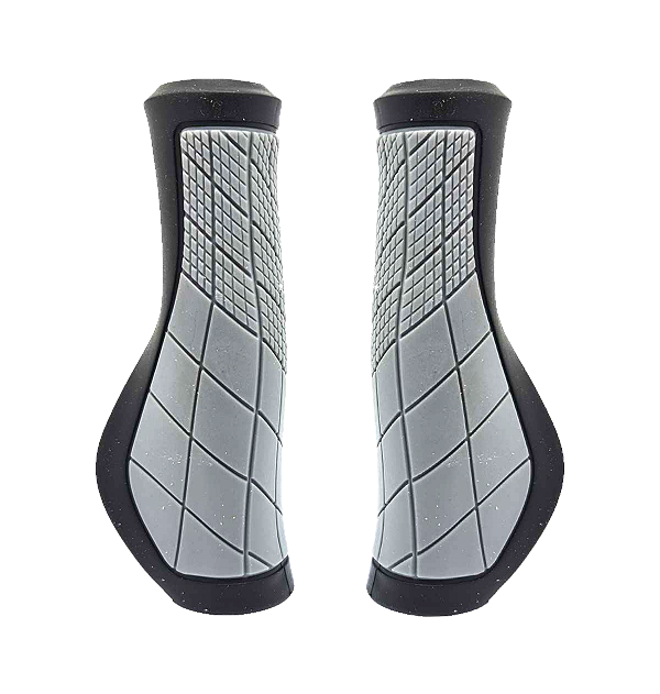 MANOPLA ABSOLUTE EG5, PRETO CINZA, BORRACHA ERGONOMICO