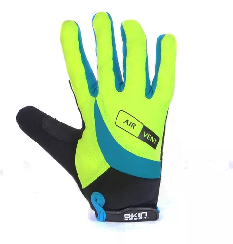 LUVA SS AIR FLAT, AMARELO/AZUL TAM. GG