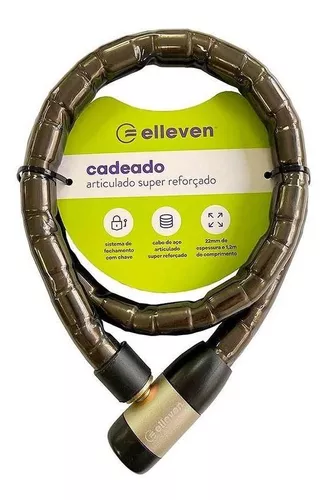 CADEADO 1,2M 22MM REFORC ELLEVEN
