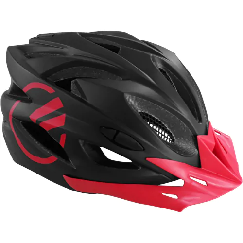 CAPACETE ADULT PRETO/VERM G ELLEVEN