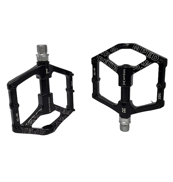 PEDAL PLATAFORMA ALUMÍNIO EIXO CRO-MO MPEDA