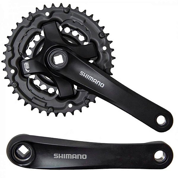 PEDIVELA TOURNEY FC-TY301 42/34/24D 175MM 6/7/8V SEM MOVIMENTO PTO SHIMANO