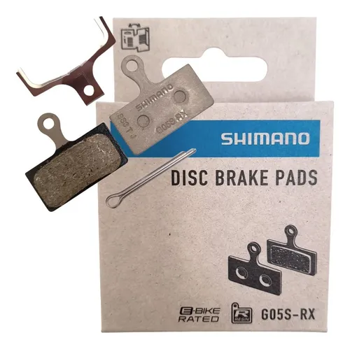PASTILHA DE FREIO RESINA G05S COM MOLA DEORE SHIMANO