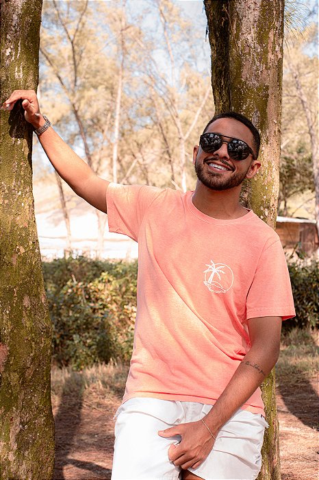 Camiseta Estonada Laranja