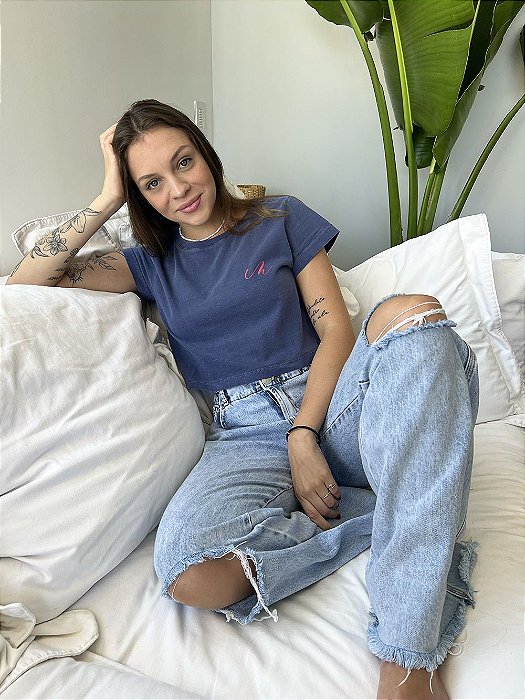 Cropped Estonada Jeans
