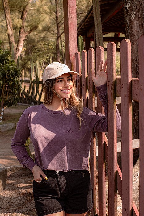 Cropped Estonada Vinho