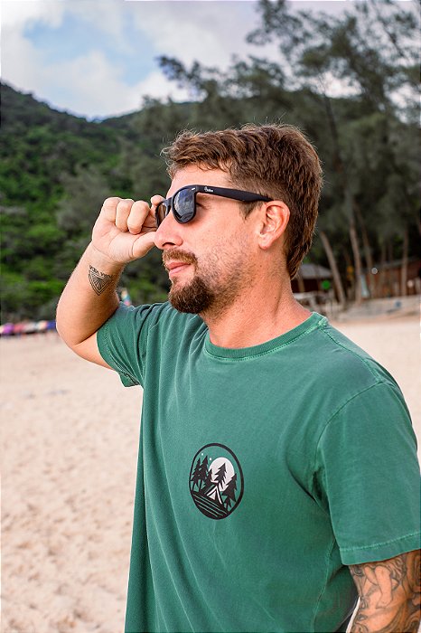 Camiseta Estonada Verde Nature