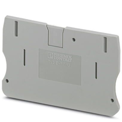 D-PT 10 TAMPA TERMINAL PARA BORNE CONECTOR DE PASSAGEM 3212057 PHOENIX CONTACT