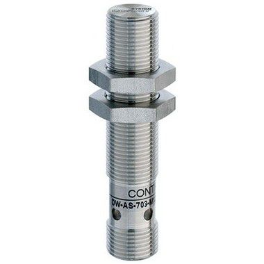 DW-AS-703-M12 SENSOR INDUTIVO FULL INOX FACEADO M12 6MM 4P PNP NA SAIDA CONECTOR M12 CONTRINEX