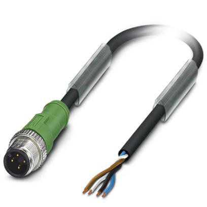 SAC-4P-M12MS/ 5,0-PUR CABO SENSOR/ATUADOR 4 PÓLOS 1668069 PHOENIX CONTACT