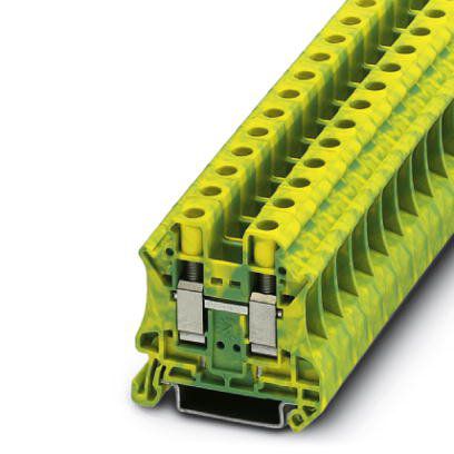 UT 10-PE BORNE CONECTOR DE PASSAGEM TERRA MODULAR CONEXÃO PARAFUSO 3044173 PHOENIX CONTACT