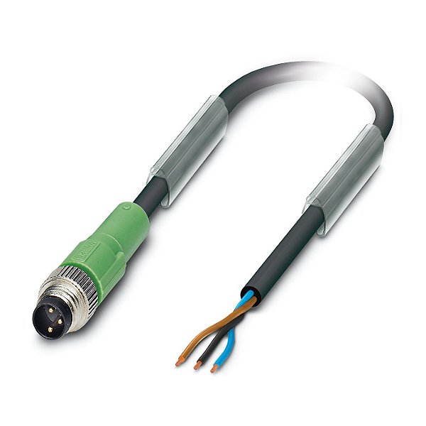 SAC-3P-M 8MS/5,0-PVC CABO SENSOR/ATUADOR 3 PÓLOS 1415863 PHOENIX CONTACT