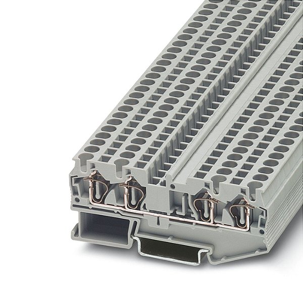 ST 4-QUATTRO BORNE CONECTOR DE PASSAGEM CONEXÃO MOLA 3031445 PHOENIX CONTACT