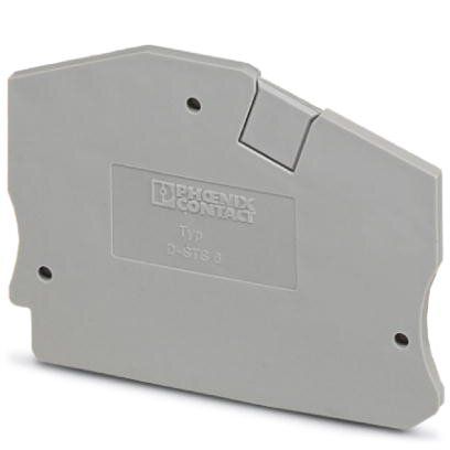 D-STS 6 TAMPA TERMINAL PARA BORNE CONECTOR DE PASSAGEM 3038189 PHOENIX CONTACT