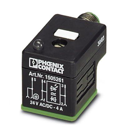SAC-3P-M12MR/A-1L-S CONECTOR PARA VÁLVULA 1505261 PHOENIX CONTACT