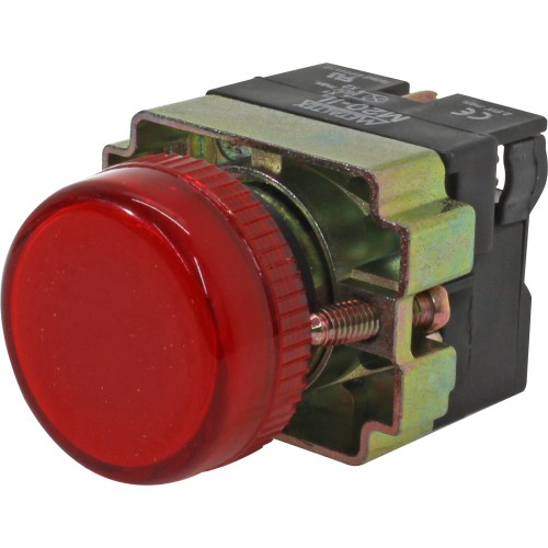 M20PR-R7 SINALEIRO LED 22MM 24V VERMELHO I18411 METALTEX