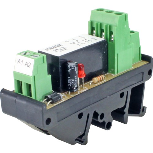 Q2R-24 INTERFACE RELÉ 24VCA/VCC 2REV 5A P09994 METALTEX