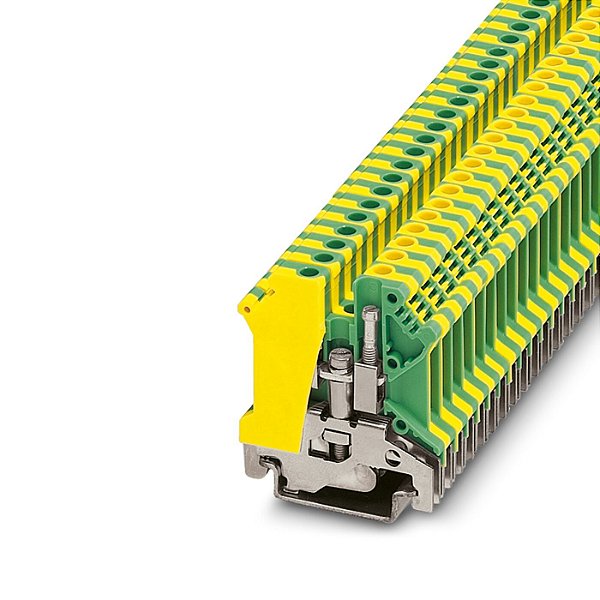 USLKG 5 BORNE CONECTOR DE PASSAGEM TERRA MODULAR CONEXÃO PARAFUSO 0441504 PHOENIX CONTACT