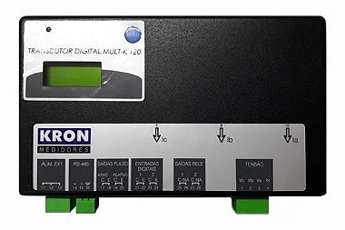 MULT-K 120 120A 500V 120/220VCA MULTIMEDIDOR DE ENERGIA Z032815211100 KRON MEDIDORES