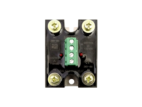SAD-2425D CHAVE SELETORA METÁLICO KNOB CURTO 2 POSIÇÕES FIXAS 90G 1NA DIGIMEC