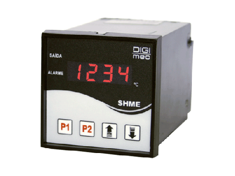 RHM-126 90-240VCA CONTROLADOR MICROPROCESSADO RELE + 2X RELÉ 90-240VCA DIGIMEC