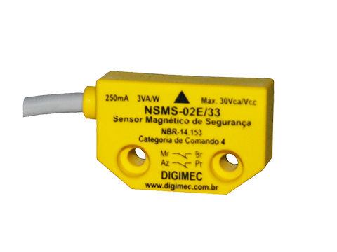 NAMC-01 ATUADOR PARA SENSOR MAGNÉTICO DE SEGURANÇA DIGIMEC
