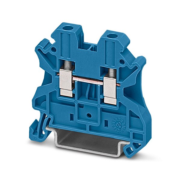 UT 4 BU BORNE CONECTOR DE PASSAGEM CONEXÃO A PARAFUSO AZUL 3044115 PHOENIX CONTACT