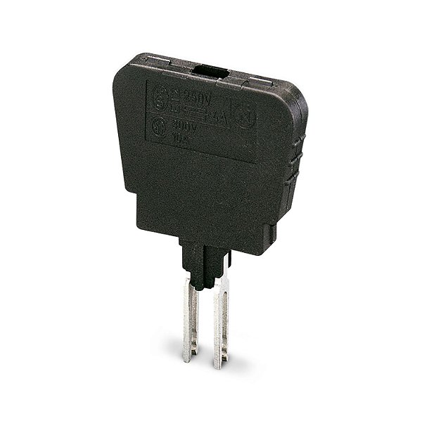 ST-SI-UK 4 CONECTOR DE FUSÍVEL CONEXÃO DE ENCAIXE PRETO 0921011 PHOENIX CONTACT