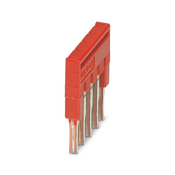 FBS 5-3,5 JUMPER PLUGÁVEL 5 PÓLOS VERMELHO 3213043 PHOENIX CONTACT