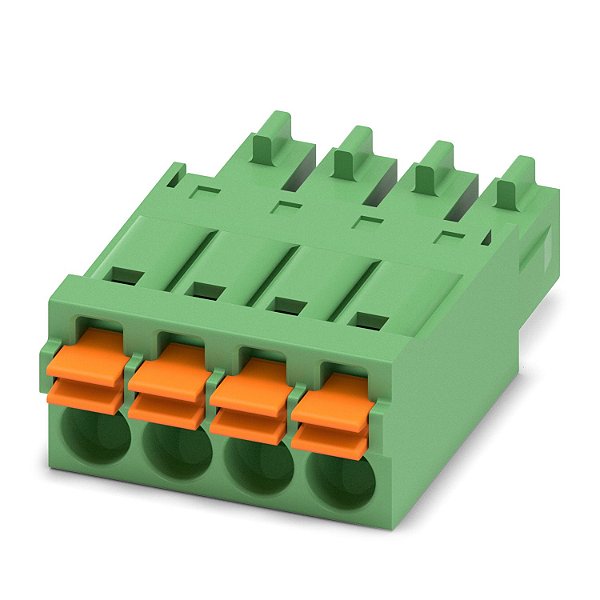 FMC 1,5/ 4-ST-3,5 CONECTORES PARA PLACA DE CIRCUITO IMPRESSO CONEXÃO PUSH-IN 1952283 PHOENIX CONTACT
