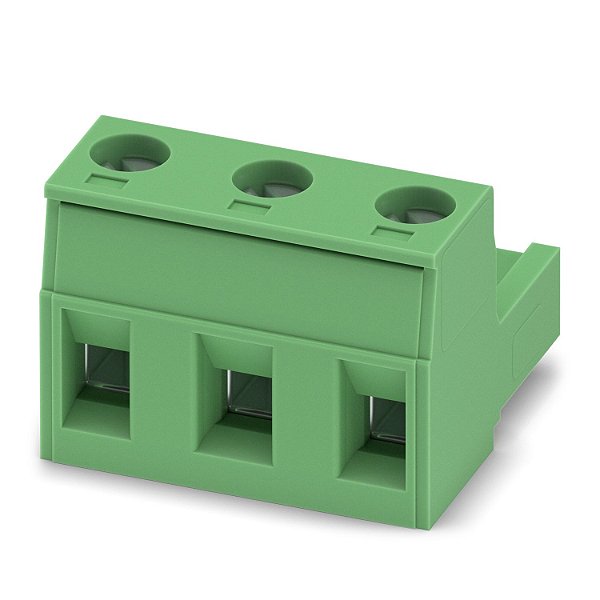 GMSTB 2,5/ 3-ST CONECTOR PARA PLACA DE CIRCUITO IMPRESSO VERDE 1766893 PHOENIX CONTACT