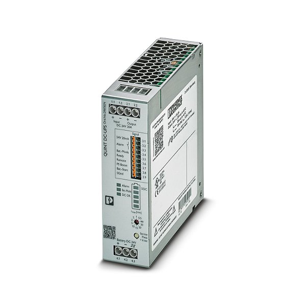 QUINT4-UPS/24DC/24DC/20 FONTE DE ALIMENTAÇÃO ININTERRUPTA 2907071 PHOENIX CONTACT