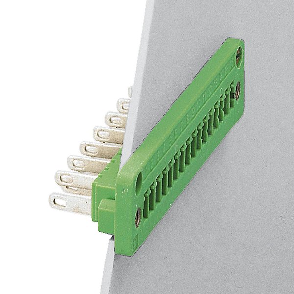 DFK-MC 1,5/16-GF-3,81 HEADER DE PASSAGEM VERDE 1829471 PHOENIX CONTACT
