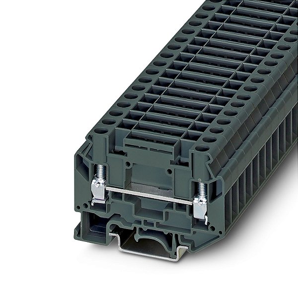 TBD 6 I BORNE CONECTOR DE PASSAGEM CONEXÃO PARAFUSO CINZA ESCURO 3246476 PHOENIX CONTACT