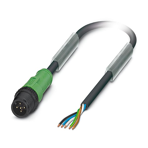 SAC-5P-M12MS/ 5,0-PUR P CABO SENSOR/ATUADOR 5 PÓLOS 1442418 PHOENIX CONTACT