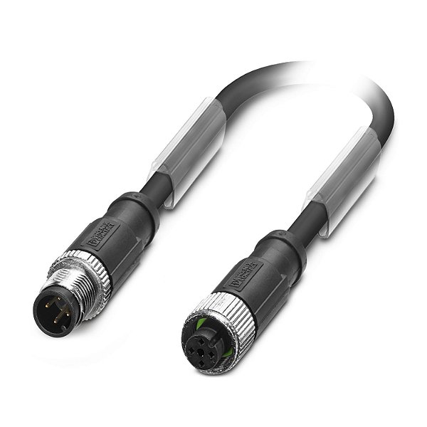 SAC-4P-M12MS/ 1,5-PUR/M12FS SH CABO SENSOR/ATUADOR 4 PÓLOS 1500868 PHOENIX CONTACT