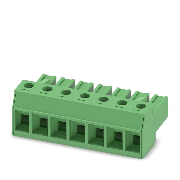 PC 4/ 7-ST-7,62 CONECTOR PARA PLACA DE CIRCUITO IMPRESSO VERDE 1804959 PHOENIX CONTACT