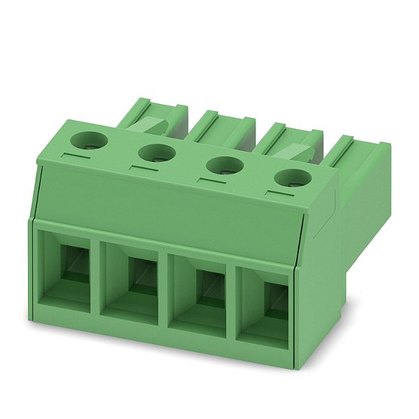 PC 4/ 4-ST-7,62 CONECTOR PARA PLACA DE CIRCUITO IMPRESSO VERDE 1804920 PHOENIX CONTACT