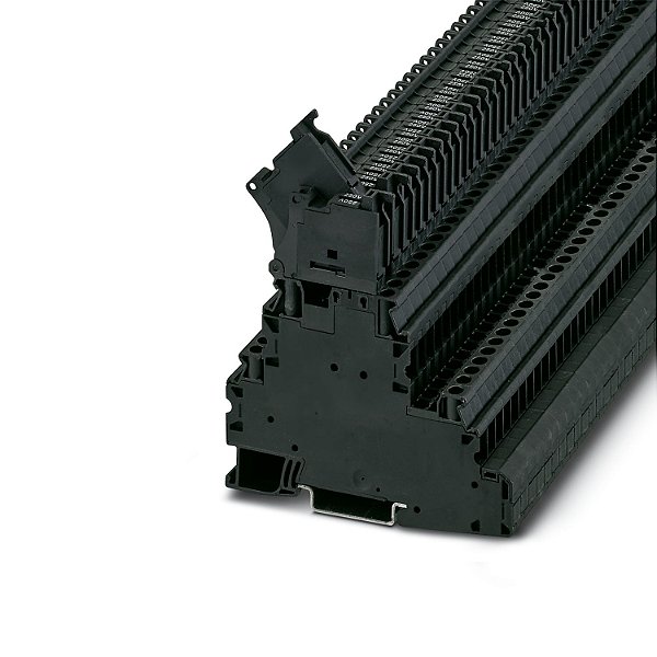 UT 4-L/HESILA 250 (5X20) BORNE FUSÍVEL CONEXÃO À PARAFUSO PRETO 3214368 PHOENIX CONTACT